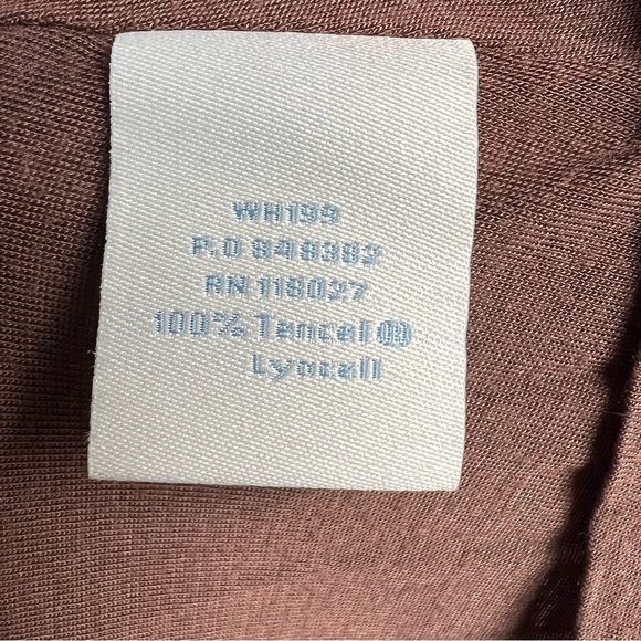 Boden Women’s Brown Boho Floral V-neck Knee Length Tencel Dress, Size 6 - Picture 7 of 11